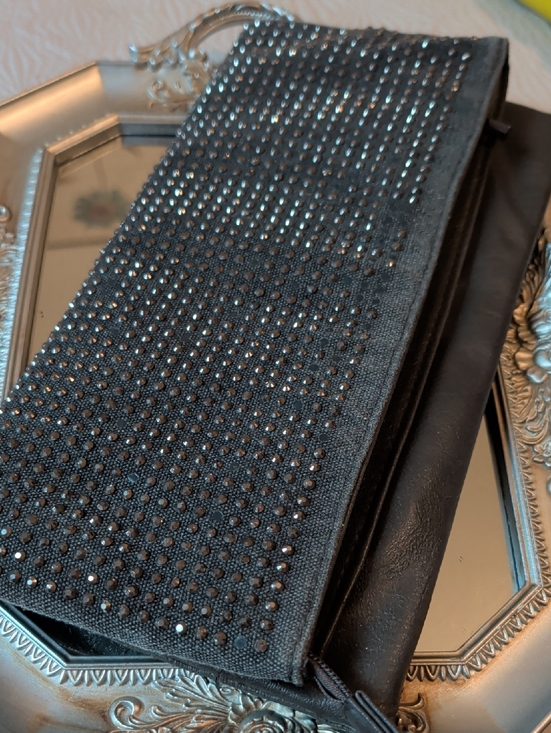 Aldo Handbags - Aldo Grey Studded Women's Clutch